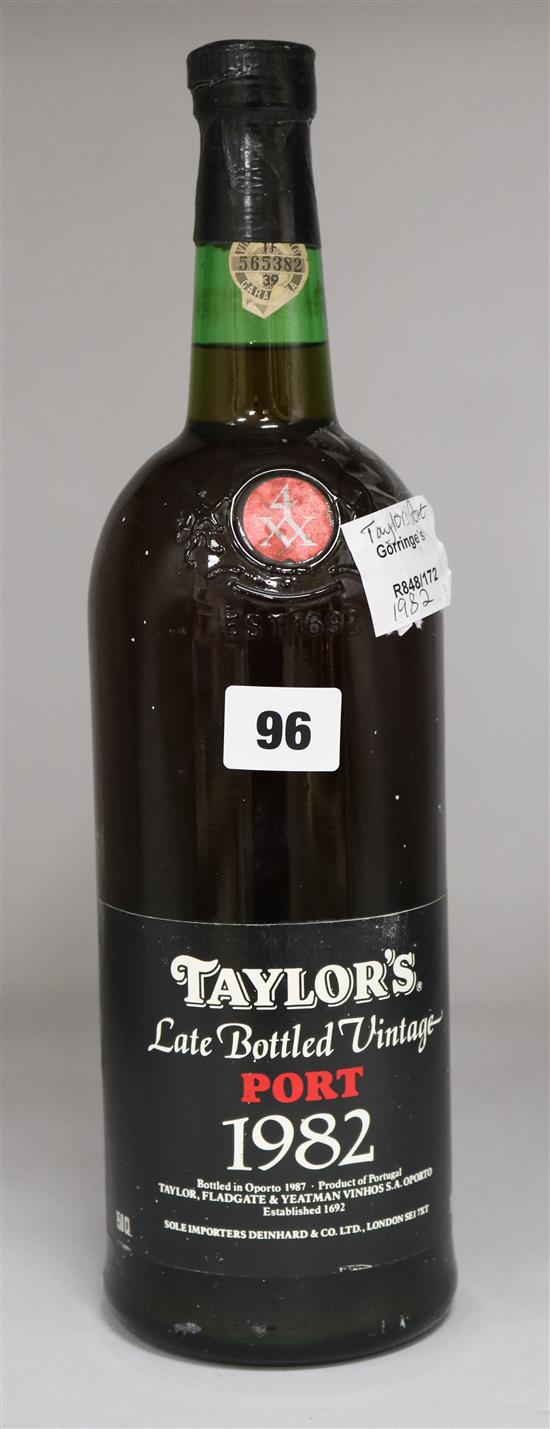 A Magnum of Taylors Vintage Port, 1982